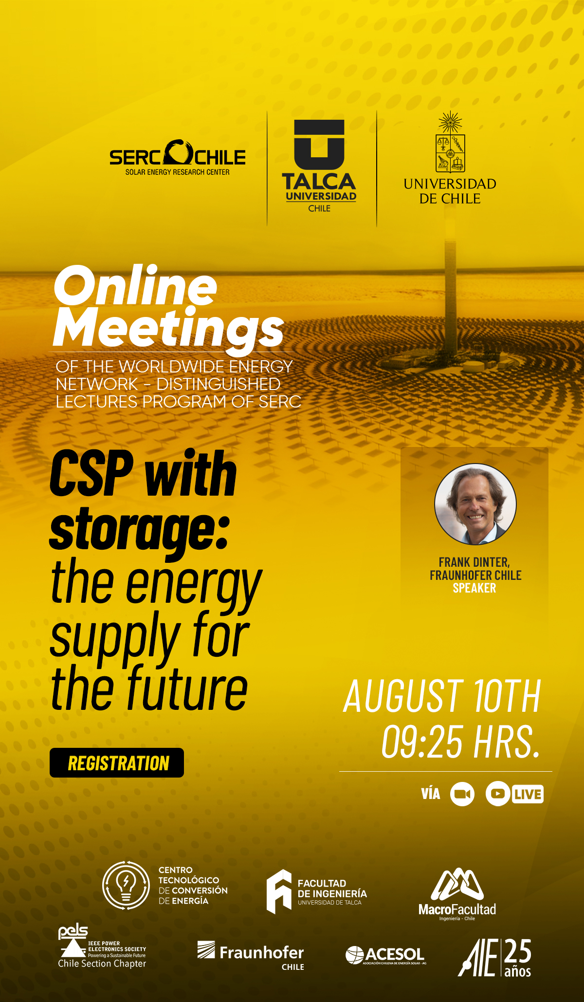 Sesión 05 – Online Meetings of the Worldwide Energy NEtwoRk – Distinguished Lectures Program of SERC