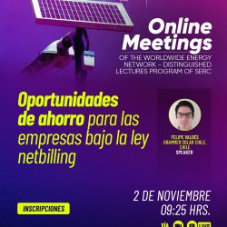 Sesión 11 – Online Meetings of the Worldwide Energy Network – Distinguished Lectures Program of SERC