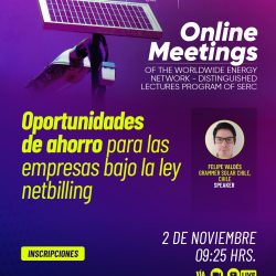 Session 11 – Online Meetings of the Worldwide Energy Network – Distinguished Lectures Program of SERC